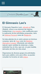 Mobile Screenshot of gimnasiolees.com